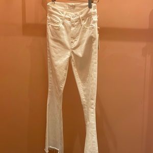 Mother white jeans